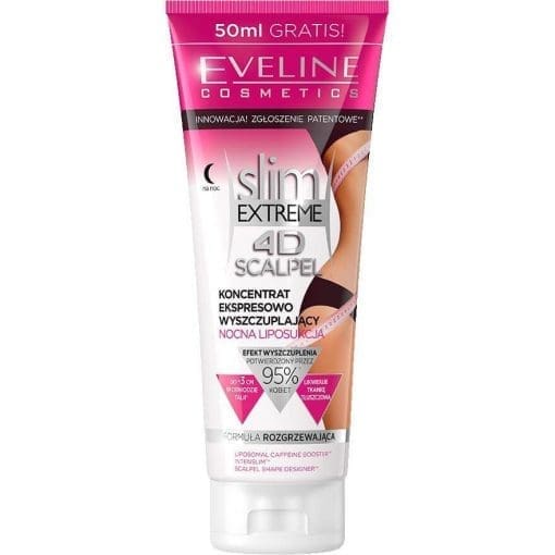 Eveline Slim Extreme 4D Scalpel koncentrat ekspresowo wyszczuplający 250 ml