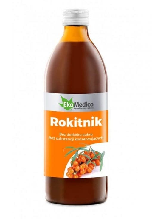 EkaMedica Rokitnik sok pasteryzowany 500 ml