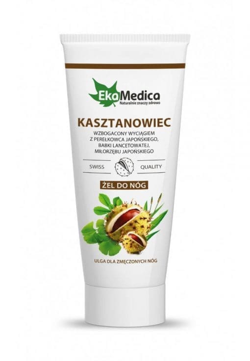 EkaMedica Kasztanowiec z perełkowcem japońskim żel do nóg 200 ml