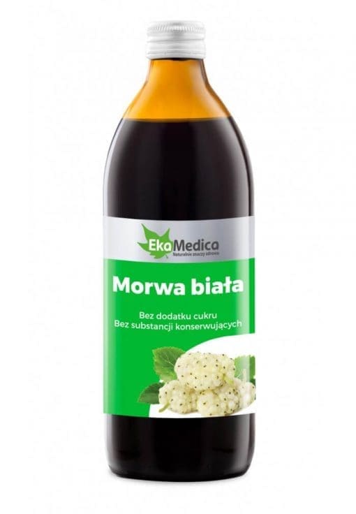 EkaMedica Morwa Biała sok pasteryzowany 500 ml