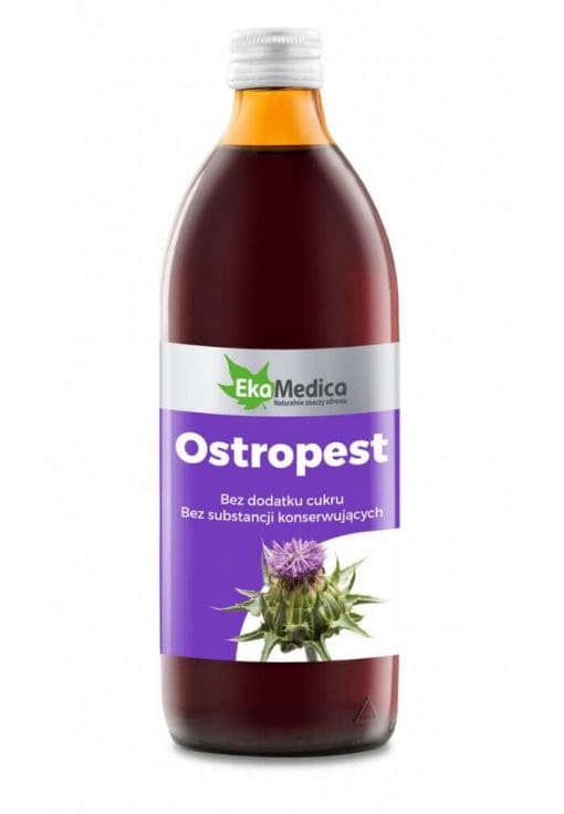EkaMedica Ostropest sok pasteryzowany 500 ml