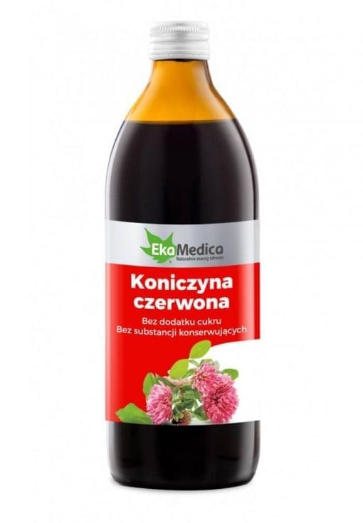 EkaMedica Koniczyna czerwona sok pastryzowany 500 ml