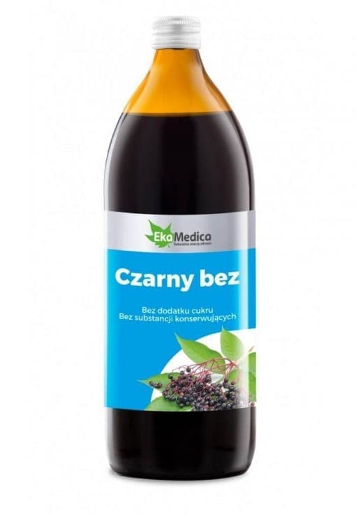 EkaMedica Czarny Bez 100% sok 500 ml