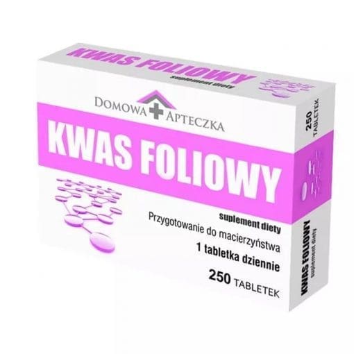 Domowa Apteczka Kwas Foliowy 250 tabletek