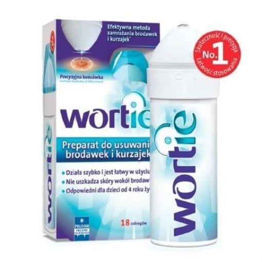 Wortie preparat do usuwania brodawek i kurzajek - 50ml