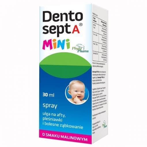 Dentosept A Mini spray ulga na afty pleśniawki i bolesne ząbkowanie 30 ml - Image 3