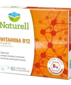 Naturell Witamina B12 - 60tabletek do ssania