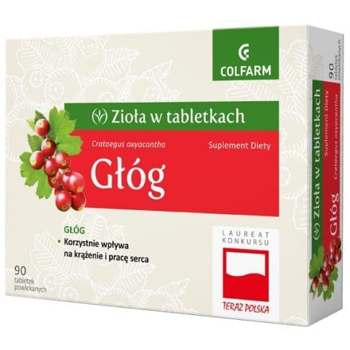 Colfarm Głóg 90 tabletek