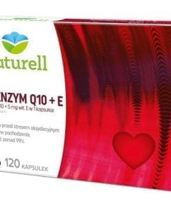 Naturell Koenzym Q10 30mg + witamina E 5mg 120 kapsułek