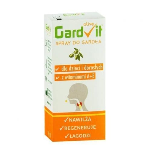 GardVit Olive A+E spray do gardła 15 ml