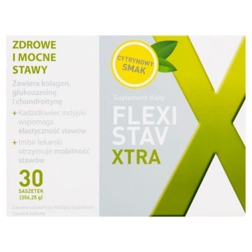 FlexiStav Xtra smak porzeczkowo-żurawinowym 30 saszetek - Image 2