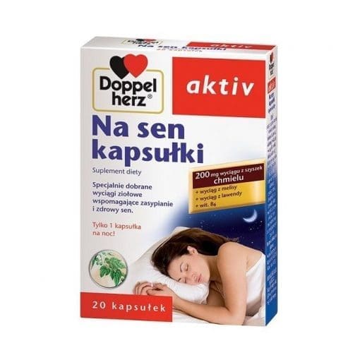 DoppelHerz Aktiv Na sen 20 kapsułek