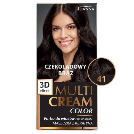 Joanna Multi Cream farba 41- czekoladowy brąz