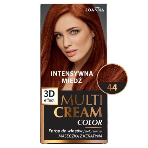Joanna Multi Cream farba 44 - intensywna miedź