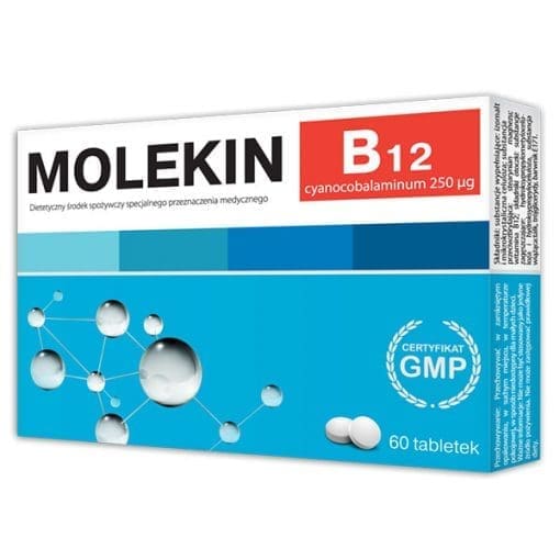 Molekin B12 250µg - 60tabletek