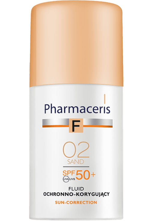 Pharmaceris F fluid ochronno  korygujący 02 Sand SPF50 - 30ml