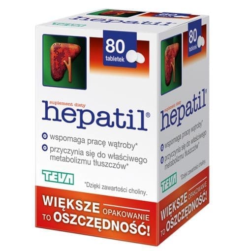 Hepatil - 80tabletek