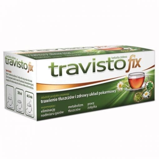 Travisto Fix herbatka ziołowa - 20saszetek