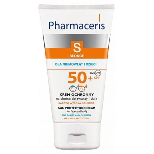 Pharmaceris S Krem ochronny na slonce do twarzy i ciala dla niemowlat i dzieci SPF50 - 125ml