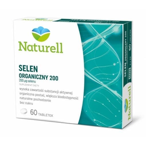 Naturell Selen organiczny 0,2mg 60 tabletek