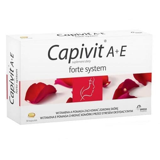 Capivit A+E forte system 30 kapsułek