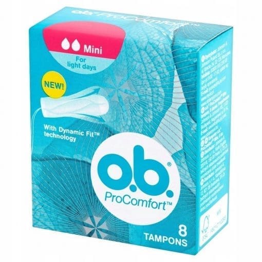 Tampony higieniczne OB ProComfort Mini - 8sztuk