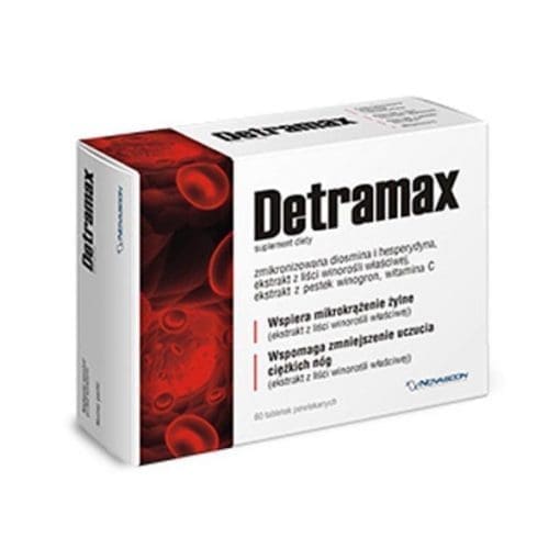 Detramax, 60 tabletek powlekanych