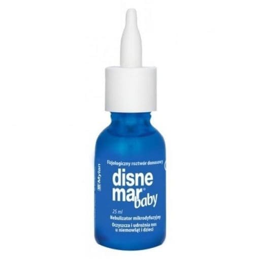 Disnemar Baby woda morska w aerozolu do nosa dla dzieci 25 ml - Image 2