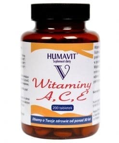 Humavit V witaminy A,C,E 200 tabletek