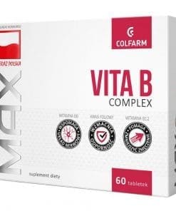 Colfarm Max Vita B Complex 60 tabletek