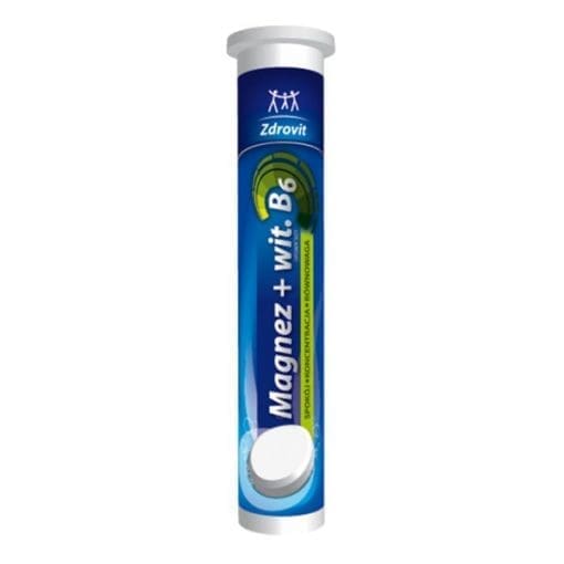 Zdrovit Magnez Witamina B6 - 24tabletek musujące