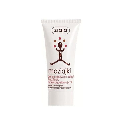 Ziaja Maziajki żel do zębów dla dzieci bez fluoru smak bąbelkowej coli - 50ml