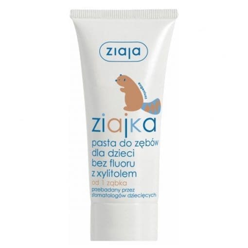 Ziaja Ziajka pasta do zębów dla dzieci bez fluoru z xylitolem od 1 ząbka - 50ml