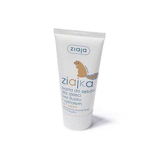 Ziaja Ziajka pasta do zębów dla dzieci bez fluoru z xylitolem od 1 ząbka - 50ml - Image 2