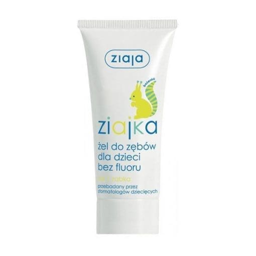Ziaja Ziajka żel do zębów dla dzieci i niemowląt bez fluoru - 50ml