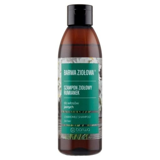 Barwa Ziołowa szampon ziołowy rumianek włosy jasne - 250ml