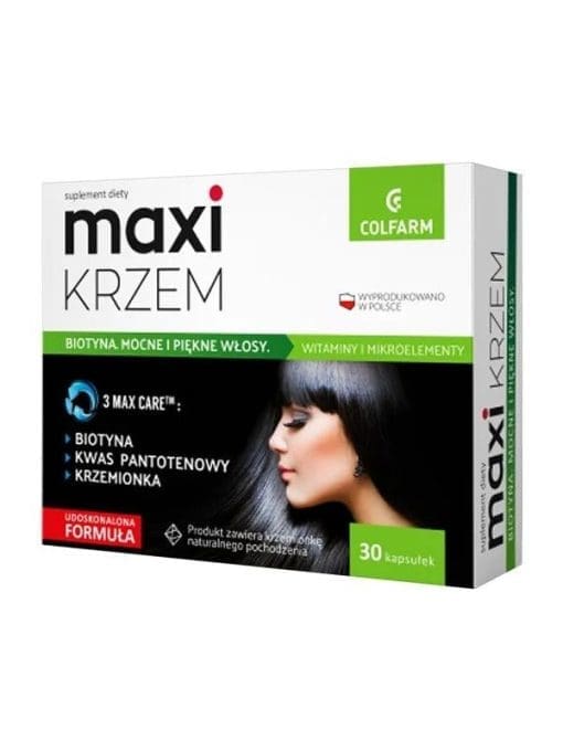 Colfarm Maxi Krzem 30 kapsułek