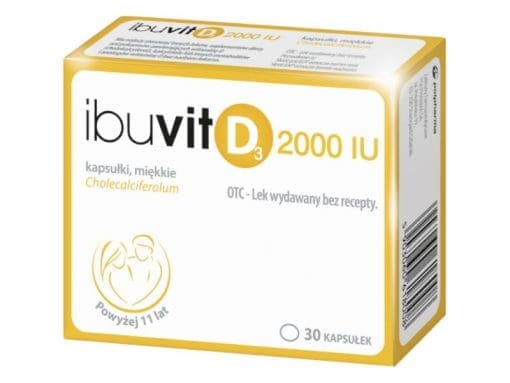 Ibuvit D3 2000 IU - 30kapsulek