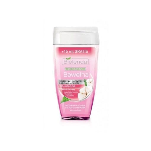 Bielenda Bawełna 2-fazowy Płyn do Demakijażu oczu - 125ml