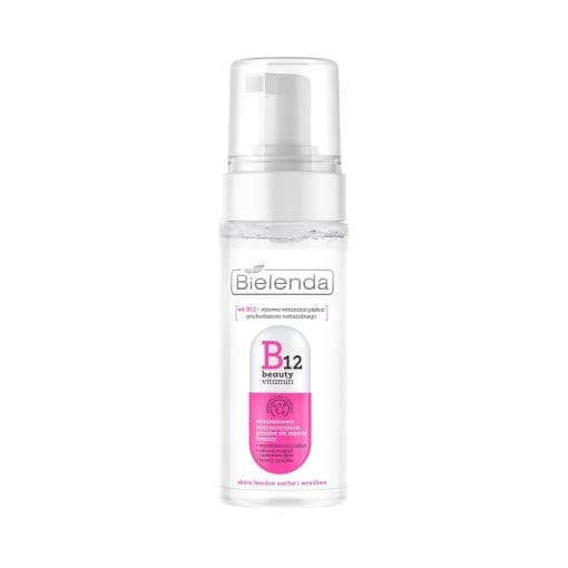 Bielenda B12 Beauty Vitamine Witaminowa oczyszczająca pianka do mycia twarzy - 150ml