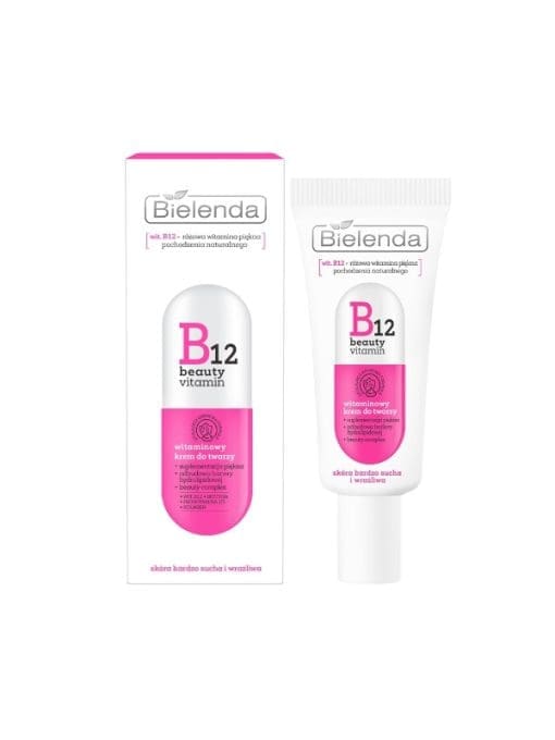 Bielenda B12 Beauty Vitamine Witaminowy krem do twarzy - 50ml